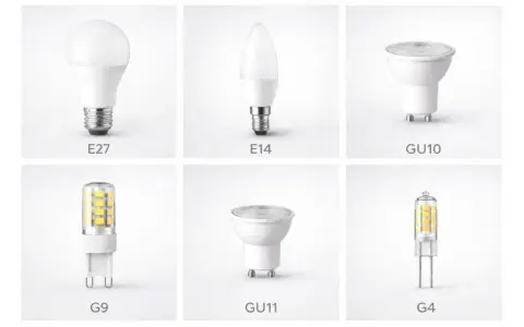 Różne rodzaje żarówek LED: E27, E14, GU10, G9, GU11, G4. Dowiedz się, ile lumenów ma żarówka, wybierając odpowiedni model.