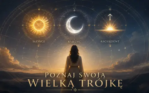 Kobieta patrzy na Słońce, Księżyc i Ascendent. Obliczanie tych elementów to klucz do poznania siebie.
