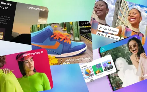 Odkryj najlepszy edytor zdjęć! Luminar Neo, Adobe Photoshop, Lightroom, Topaz Photo AI i Canva pomogą Ci tworzyć niesamowite obrazy.