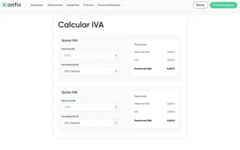 Calculadora de IVA. Muestra cómo sumar o quitar IVA de una cantidad. Introduce el precio y el porcentaje para ver el resultado.