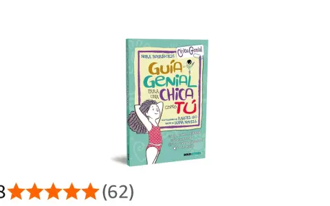 Libro "Guía Genial para una Chica como Tú", ideal para saber como tratar a una niña de 10 años, con ilustraciones de Raquel Gu.