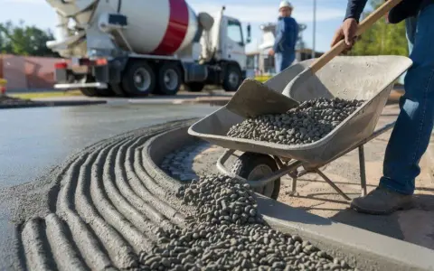 Suchy beton pod krawężniki: krok po kroku do trwałego montażu!