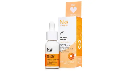 Nø Retinol Serum mit Vitamin A und Power-Retinol für strahlende Haut. Die retinol serum wirkung mindert Falten und regeneriert die Haut.