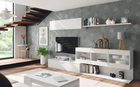 Muebles de salón Conforama: ¿Cómo lograr un espacio de revista?