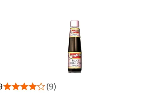 Bouteille de sauce aigre-douce Ayam, parfaite pour relever vos plats asiatiques.