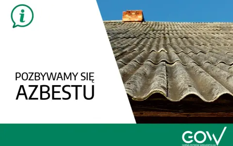 Pozbywamy się azbestu. Stary, falisty dach z eternitu, symbolizujący problem, co to jest azbest i jak go usunąć.