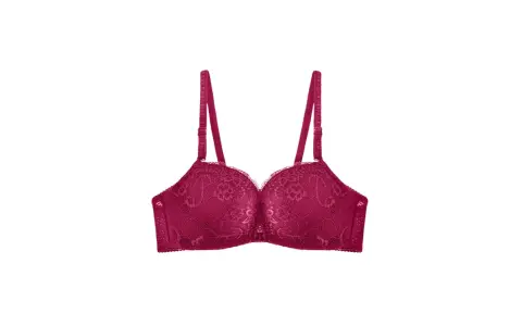 Reggiseno bordeaux in pizzo, un capo che definisce il bralette significato: eleganza e comfort.