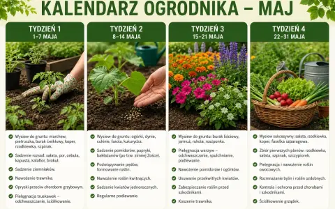 Maj to idealny czas, by siać warzywa liściaste, zioła i kwiaty. Kalendarz ogrodnika podpowiada, co siać w maju, by cieszyć się obfitymi plonami.