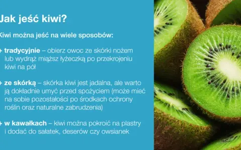 Kiwi: Ile kalorii, wartości odżywcze i korzyści dla zdrowia?