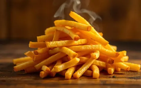 Idealna temperatura smażenia frytek: chrupkość na zewnątrz, miękkość w środku