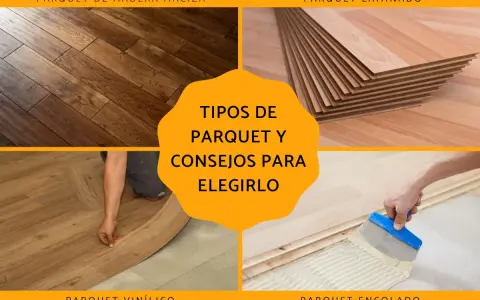 Explora diversos tipos de parquet: madera maciza, laminado, vinílico y encolado. Elige el ideal para tu hogar.