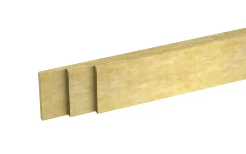Trois panneaux de Fermacell prêts à être coupés pour une isolation parfaite.