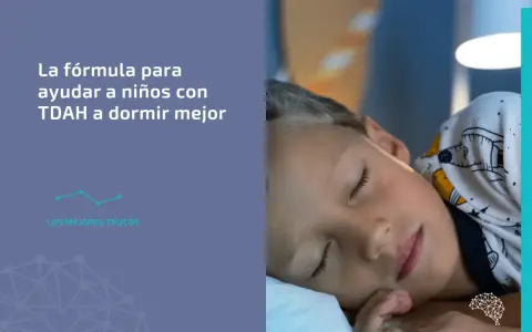 Niño con TDAH duerme plácidamente. Descubre la fórmula para ayudar a niños como él a dormir mejor, incluso si son hiperactivos.