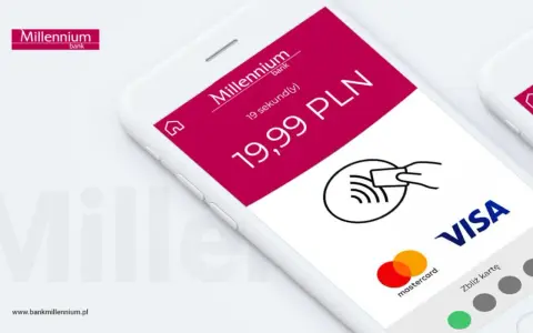 Millennium: Płatności zbliżeniowe BLIK, Google Pay aktywuj łatwo!