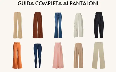 Guida ai pantaloni: ecco come si chiamano i pantaloni larghi, dai classici a palazzo ai cargo.