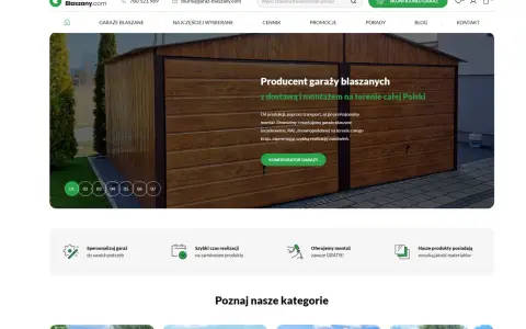 Dowiedz się, ile kosztuje pozwolenie na budowę garażu blaszanego. Strona oferuje konfigurator garaży i montaż.