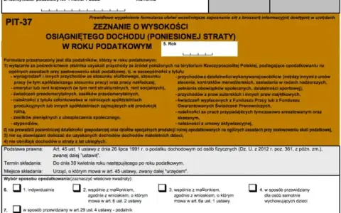 Umowa zlecenie: Jaki PIT wybrać? PIT-37 czy PIT-36? Sprawdź!