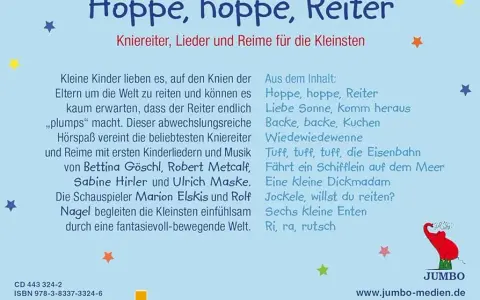 Hoppe Hoppe Reiter: Text, Geschichte & pädagogische Tipps