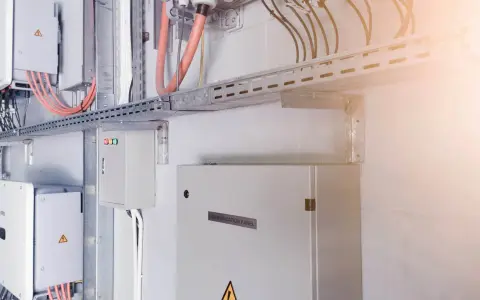 Instalacja elektryczna z falownikami i panelem komunikacyjnym. Czy magazyn energii trzeba zgłaszać? To pytanie nurtuje wielu posiadaczy fotowoltaiki.