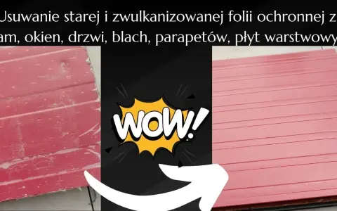 Jak usunąć starą folię z poliwęglanu bez uszkodzeń i frustracji