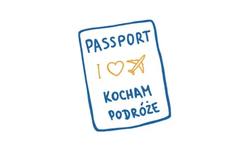 Pasport z napisem "I ❤️ PODRÓŻE". Czas wyrabiania paszportu zależy od wielu czynników, ale warto zacząć planowanie z wyprzedzeniem.