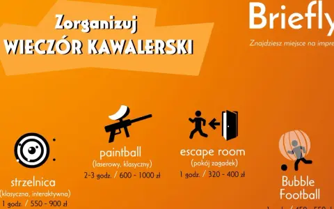 Pomysły na kawalerski: strzelnica, paintball, escape room, Bubble Football. Zorganizuj niezapomniany wieczór!