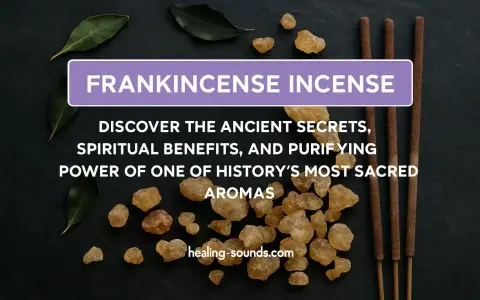 Frankincense incense, its ancient meaning, spiritual benefits, and purifying power. Discover the sacred aroma.