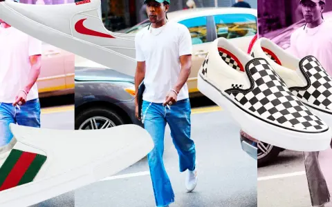 Scarpe senza lacci uomo come si chiamano? Ecco alcuni modelli: slip-on Nike, Vans a scacchi e Gucci con strisce.