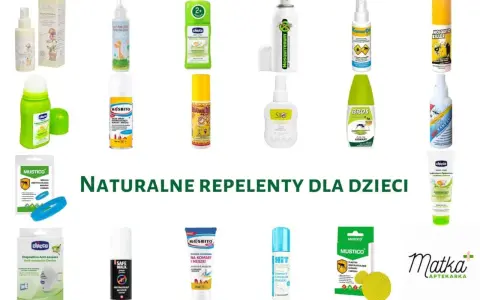 Naturalne repelenty co to jest? Kolekcja produktów chroniących przed komarami i kleszczami dla dzieci.