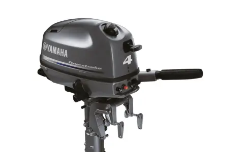 Moteur hors-bord Yamaha 4cv 4 temps, idéal pour les petites embarcations. Fiche technique complète disponible.