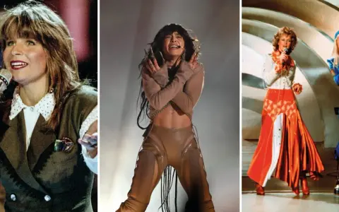 Sveriges vinster i Eurovision: Carola, Loreen och ABBA, ikoner som representerar Sveriges musikaliska framgångar.
