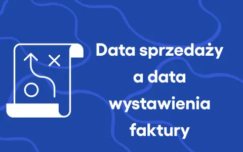 Schemat strategii sprzedaży i faktury. Kluczowe rozróżnienie między datą sprzedaży a datą wystawienia faktury, kiedy VAT jest istotny.