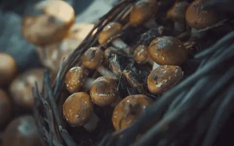 Koszyk pełen świeżych maślaków. Zastanawiasz się, czy maślaki można mrozić? Tak, można je mrozić po wcześniejszym oczyszczeniu i ewentualnym podsmażeniu.