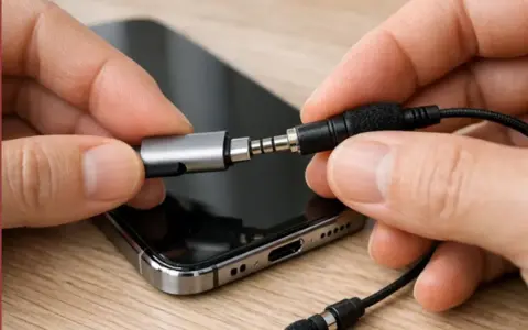Adapter do telefonu ułatwia podłączenie słuchawek z mikrofonem z jednym wejściem.