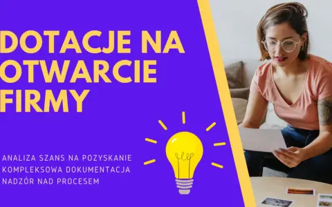 Dotacja z urzędu pracy na otwarcie firmy. Analiza szans, dokumentacja i nadzór nad procesem. Kobieta z tatuażem analizuje dokumenty.