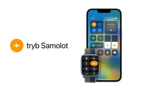 Ikona samolotu na ekranie iPhone'a i Apple Watch. Dowiedz się, jak wyłączyć tryb samolotowy w telefonie.
