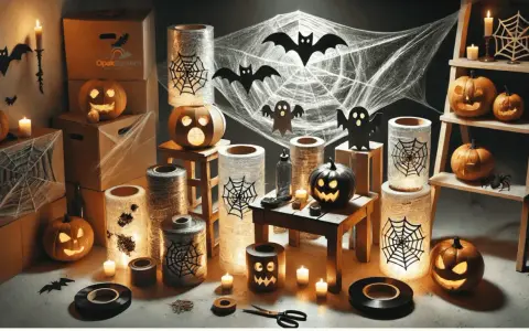 Straszne dynie, pajęczyny i duchy tworzą magiczną atmosferę. Zobacz, jakie **ozdoby na Halloween DIY** można stworzyć!