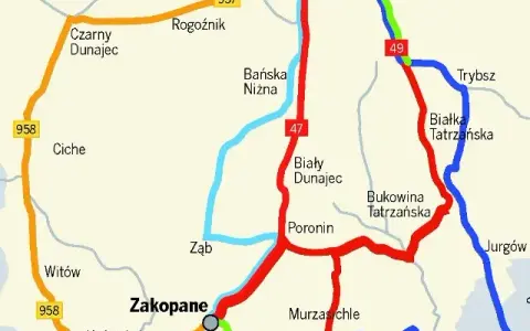 Najlepsza trasa do Zakopanego: uniknij korków i wybierz komfortową drogę