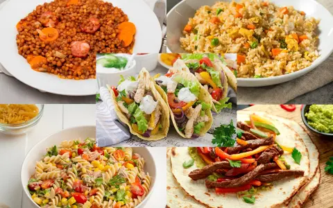 ¿Qué comer hoy? Almuerzos y comidas fáciles para toda la semana