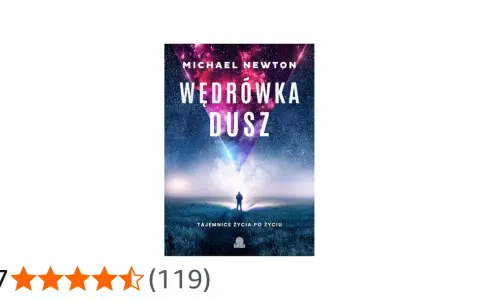 Okładka książki "Wędrówka dusz" Michaela Newtona. Tajemnice życia po życiu.