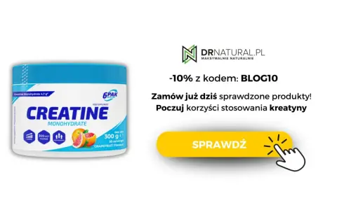 Poczuj korzyści stosowania kreatyny! Opakowanie 6PAK Creatine Monohydrate o smaku grejpfrutowym. Zamów z rabatem!