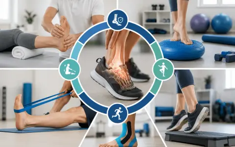 Rehabilitacja po uszkodzeniu ATFL: ćwiczenia, masaż i taping wspierają powrót do sprawności.