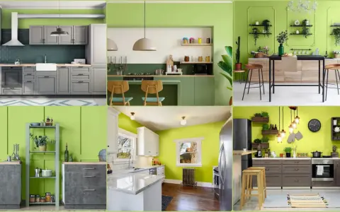 Kolekcja inspiracji: nowoczesne kuchnie w odcieniach zieleni. Od minimalistycznych po przytulne, każda zielona kuchnia zachwyca.