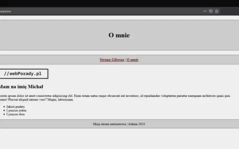 Jak zacząć z HTML? Stwórz swoją pierwszą stronę krok po kroku