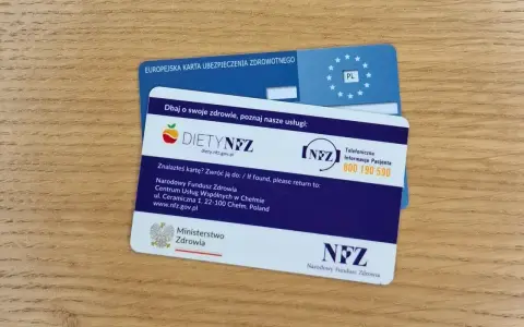 Karta EKUZ i karta DIETYNFZ. Dbaj o zdrowie, bo to skarb, który masz od ręki. Narodowy Fundusz Zdrowia.