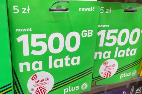 Darmowy internet Plus: 1500 GB na rok za 5 zł. Nowość od Plusa!