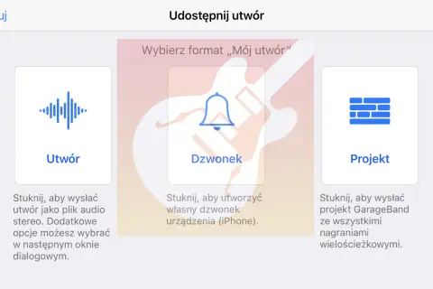 Jak ustawić piosenkę na dzwonek iPhone? Wybierz opcję "Dzwonek", aby utworzyć własny dźwięk powiadomienia.