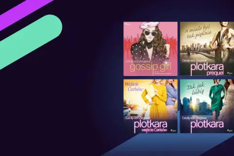 Okładki książek Cecily von Ziegesar: "Gossip Girl", "Plotkara: Prequel", "Wejście Carlsów", "Tak jak lubię". A miało być tak pięknie...
