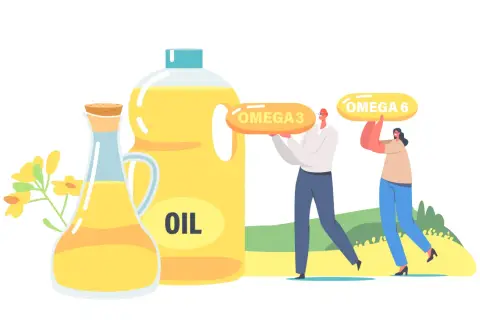 Olej roślinny z omega-3 i omega-6. Czy można zastąpić masło olejem w cieście? Tak, to zdrowsza alternatywa.