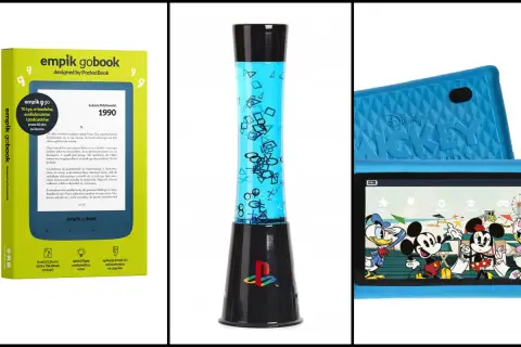 W Empiku kupisz czytnik e-booków z dostępem do 70 tys. tytułów, lampę z motywami PlayStation i tablet z Myszka Miki.